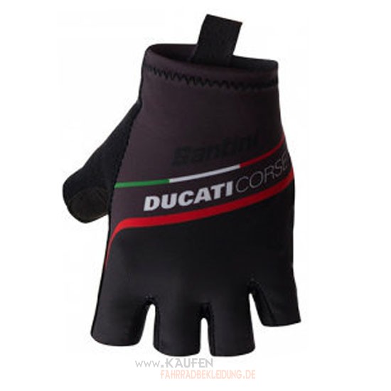 2018 Ducati Kurze Handschuhe Ciclismo